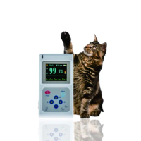 CONTEC CMS60D-VET digital portable veterinary pulse oximeter vet dog cat oximetro animal pulse oximeter