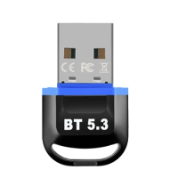 USB Bluetooth Adapter For Pc USB Bluetooth Dongle 5.3 Wireless Bluetooth Connector Receptor USB Key For Computer