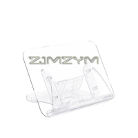 Transparent Acrylic Reading Stand 13-speed Adjustable Multi-purpose Ereader Book Tablet And Laptop Support