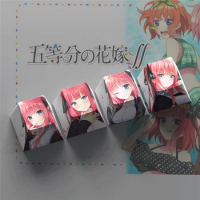 Japanese Anime Keycaps DIY Personality Keyboard Caps Cherry Profile Custom Anime Character Keycaps for Mechanical Keyboard