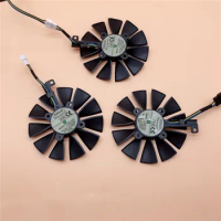 For ASUS ROG STRIX GTX1060 1070 1080TI Cooling Fan Graphics Card Cooler Fan 4Pin /5Pin 4-wire 6Pin Fans T129215SU