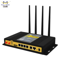 Four-Faith 4G 5G NR modem 3.4Gbps industrial 5G Router Support dual-band WiFi (2.4G and 5.8G)