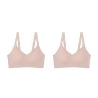 บราไร้โครง Go Girls Jelly รุ่น WB3Y28 สีเบจ Set 2 ชิ้น
