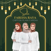 A01 BAWAL FAREHA PLAIN SPECIAL EDITION 20 COLOUR!! CHIFFON PSE bawal  instant  bidang  50 tudung  us
