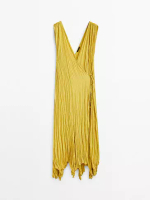 Massimo Dutti 褶飾連身裙