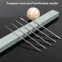 Triangular Drill High Hardness Tungsten Steel Punching Needle For Pearl Perforation Pearl Punching Machine Free Shipping