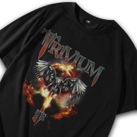 Baju Metal / Kaos Band Trivium / Kaos Heavy Metal Trivium / T shirt Metal / Tshirt Band / T shirt Ba