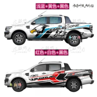 Car sticker FOR Ford Ranger wildtrack body exterior with fashionable sports decal accessories for F150 and isuzu decal