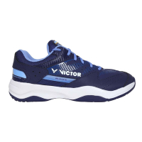 VICTOR 男羽球鞋-訓練 運動 羽毛球 U型楦 寬楦 勝利 A301-B 靛藍紫白