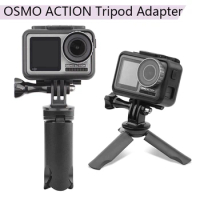 Simple Desktop Tripod for DJI Osmo Action Copper Nut Adapter Portable Stand for DJI Osmo ACTION Sports Camera Accessories