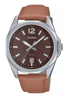 Casio Casio Leather Dress Watch (MTP-E725L-5A)