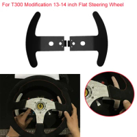 1 Pair Modification Paddles for THRUSTMASTER T300/RS Heavy Duty Paddle Shifters Wheel Racing Fits 13-14 inch Flat Steering Wheel
