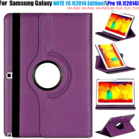 SM P600 P601 P605 rotating 360 book cover case for Samsung Galaxy Note 10.1 (2014 edition) Tab Pro 10.1 T520 T521 T525 case