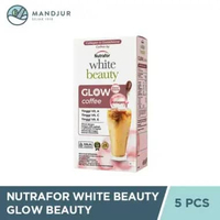 Nutrafor White Beauty Glow Coffee - Minuman Serbuk Rasa Kopi Dengan Kolagen