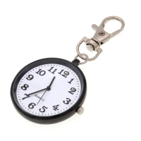 Big KeyWatches Nurse Pocket Watch Keychain Clock with Battery Doctor Medical Vintage Watch Pocket Fob Watches Quartz Analog