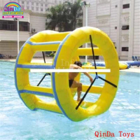 Commercial Grade Hamster Roller Wheel With Free Air Pump, 2m Diameter Inflatable Water Treadmill For Adults