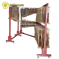 Angklung Bambu Hitam/bambu wulung 112 Nada unit besar pesanan