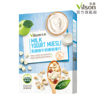 【Vilson米森】乳酸菌牛奶優格麥片300gx1盒