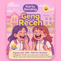 Kartu Bonding Geng Receh | Truth or Dare Digital Online | Lucu Buat Cewek Sekolah yang Suka Ngakak!