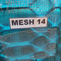 Wiremesh Mesh 14 Stainless 304 / Kawat Nyamuk Mest 14 Meteran SS304 - Tebal 0.3 mm