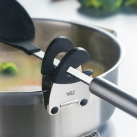 YSJ不銹鋼鍋邊夾鍋邊支架子 湯勺筷子防燙固定放置器收納廚房神器