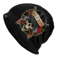 Guns N Roses Washed Thin Bonnet Cycling Casual Beanies Protection Men Women Hats