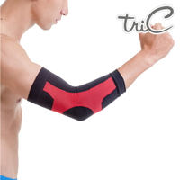 Tric 手臂護套-紅色 1雙 PT-K20 台灣製造 專業運動護具