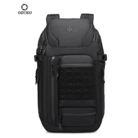 Ozuko Outdoor Travel Large Capacity Laptop Backpack College Student Backpack Business Commute Bag Fit 17 Inch Laptops For Men