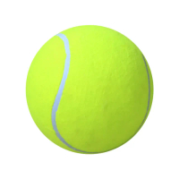 【蕉蕉購物】寵物狗狗玩具巨大網球十倍快樂球-附打氣筒(寵物球 寵物互動 寵物玩具 寵物用品 寵物訓練)