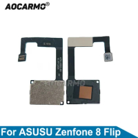 Aocarmo Fingerprint Sensor Flex Cable Replacement Pars For Asus Zenfone 8 Flip