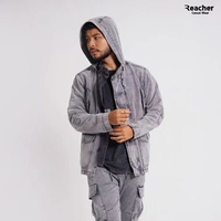 Reacher - Jacket - BERN - Washed Parka Jacket Camel XXL