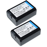 TWO (2) NP-FW50 Battery for Sony Cyber-shot DSC-RX10, RX10 II, RX10M2