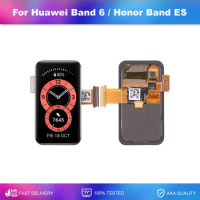 Original AMOLED For Huawei Band 6 ARG-B19 Smart Bracelet LCD Display Touch Screen Digitizer Full Assembly For Honor Band ES