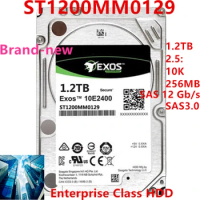 New Original HDD For Seagate Exos 1.2TB 2.5" SAS 12 Gb/s 256MB 10K For Internal Hard Disk For Enterprise HDD For ST1200MM0129