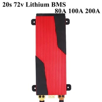 20S 72V Lithium Battery Protection Board High Current Electric Car 18650 80A 100A 120A 150A 200A Balance 20 Cell Li-ion PCB BMS
