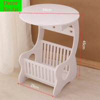 Bàn tròn, táp đầu giường màu Trắng , màu Hồng ., decor phòng , ảnh thật , giá xưởng