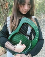 豎琴 小豎琴16弦便攜式萊雅琴男女兒童16弦小眾樂器單板里拉琴lyre琴 WJ【米家】