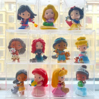 Disney Princess And Her Friends Series Blind Box Mystery Box Lucky Box Kawaii Princess Anime Figures Toys Girl Birthday Gifts