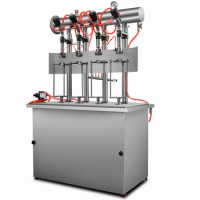 for Isobar Filling Machine Pneumatic Quantitative Soda Mineral Water Pure Water Cola Sprite Liquid Beverage Filling Machine