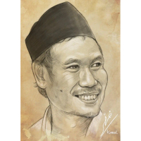 POSTER GUS BAHA', A3+  32*47CM,ARTPAPER310GR TAJAM,TIDAK PECAH,AWET DIGITAL