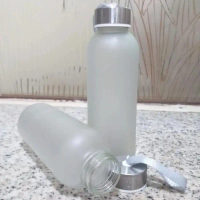(BL-100) BOTOL KACA DOFF POLOS 420 ML SOUVENIR HARGA GROSIR