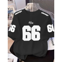 Chicago #66 Graphic Tee - Stylish & Playful Brown T-Shirt