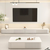 Modern Consoles Tv Unit Living Room Hotel Display Shelf Luxury Modern Mirror Tv Cabinet Console Szafka Na Buty Salon Furniture