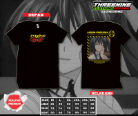 KAOS ANIME DXD SCHOOL AKENO HIMEJIMA UNISEX BAHAN COTTON COMBED 24S PREMIUM Digital Distro Katun Nya