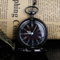Classic Fashion Fob Chain Smooth steel Quartz Pocket Watch Vintage Roman Nmber Dial Pendant Fob Watch Gifts Clock