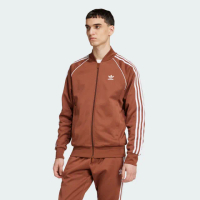 【adidas 愛迪達】外套 男款 立領外套 運動 亞規 SST TT 咖 IY9855