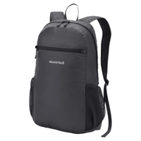 【【蘋果戶外】】mont-bell 1133471 BK 黑『20L / 198g / 70D』超輕量背包 Pocketable Light Pack 便攜背包 可收納後背包 20公升 抗撕裂表布 攻