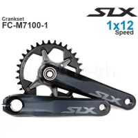 Shimano SLX FC-M7100 1x12v Crankset HOLLOWTECH II - MTB Crankset - 172 mm Q-Factor - 1x12-speed 30T 32T 34T Original parts