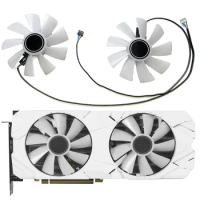 New 10cm VGA Cooling Fan VGA Replacement Parts for GALAX RTX2070 2080 2080 SUPER EX White V2 Graphics Card Fan Accessories