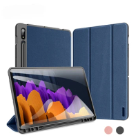 For Samsung Galaxy Tab S9 Ultra Case Luxury Flip PU Leather Case For Samsung Tab S7 S8 S9 Plus Ultra PE Business Cover Case
